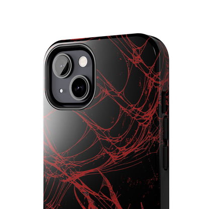 SPIDER THREAD PHONE CASE (SANGUIN)